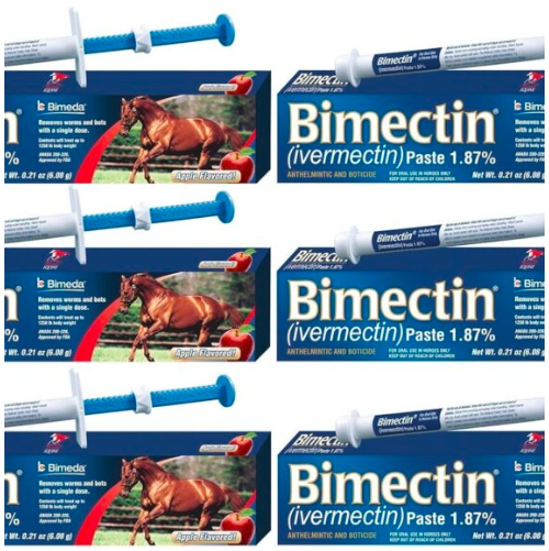 Ivermectin Paste Horse Wormer (1.87 Ivermectin) – 6 DOSES, Model: , Home & Outdoor Store