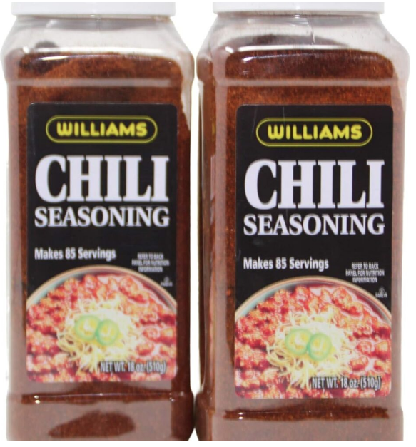 Williams Chili Seasoning Mix 18 oz 2 pack