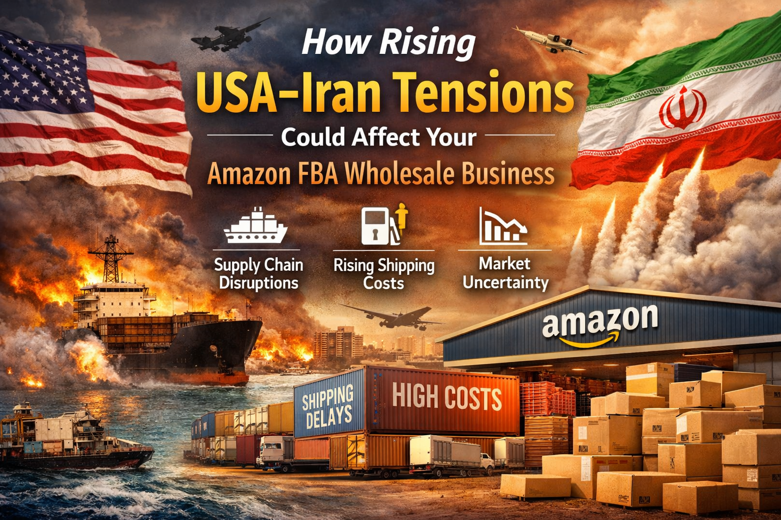 How Rising USA–Iran Tensions Could Affect Your Amazon FBA Wholesale Business