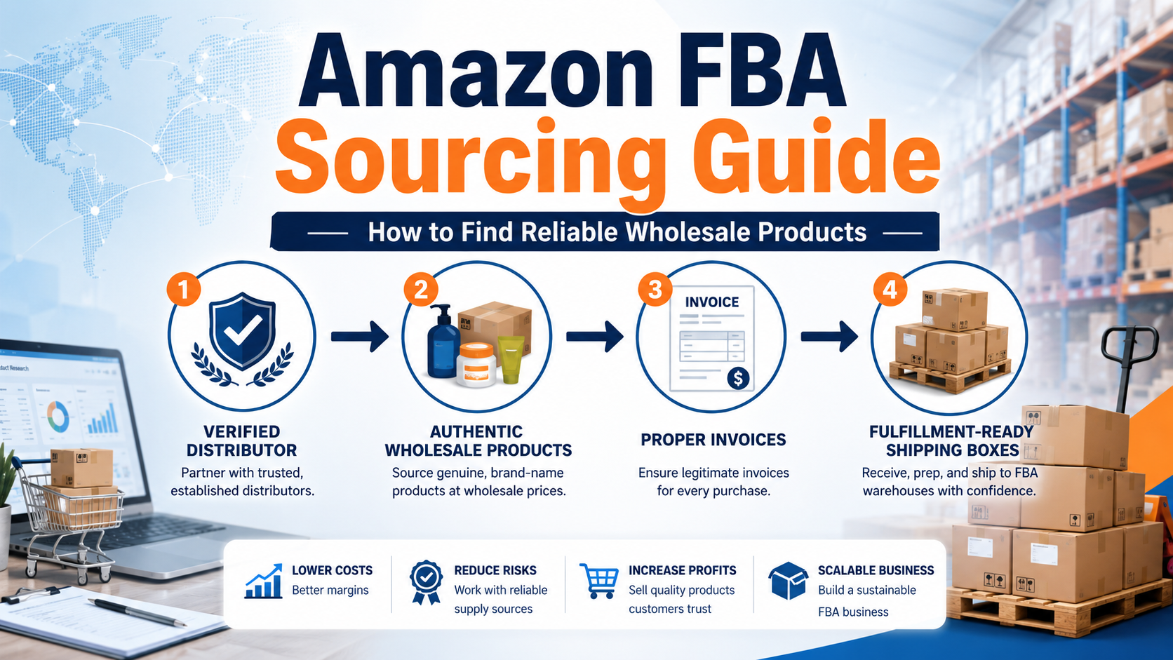 Amazon FBA Sourcing Guide: How to Find Reliable Wholesale Products