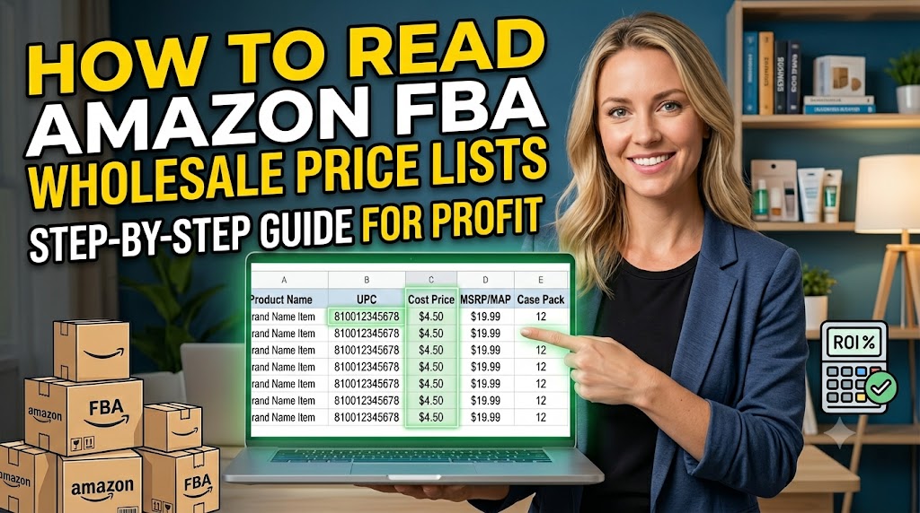 How to Read a Wholesale Price List Before Buying Amazon Inventory