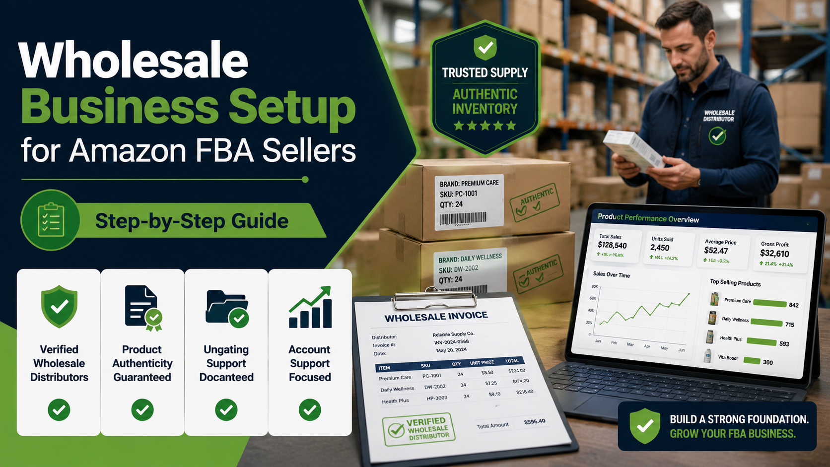 Wholesale Business Setup for Amazon FBA Sellers: Step-by-Step Guide