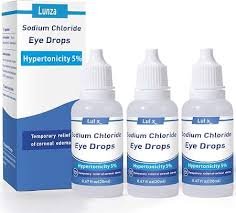 Rugby Sodium Chloride Ophthalmic Ointment 5%, 3.5 gm (Compare to Muro 128) -3 Pack