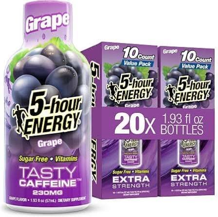 5-hour ENERGY Shot, Extra Strength Cherry, 1.93 Ounce, 12 Count