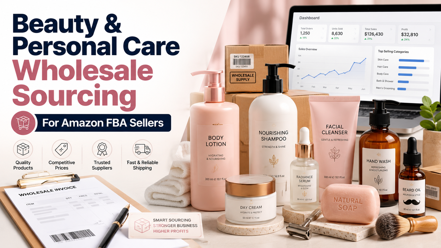 Beauty & Personal Care Wholesale Sourcing for Amazon FBA
