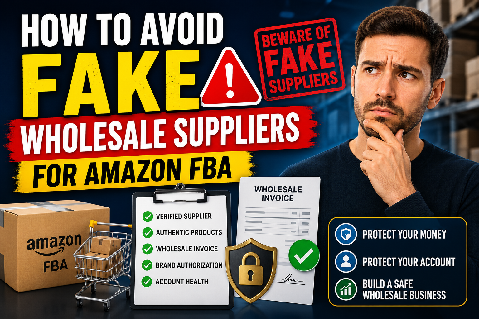 How to Avoid Fake Wholesale Suppliers for Amazon FBA