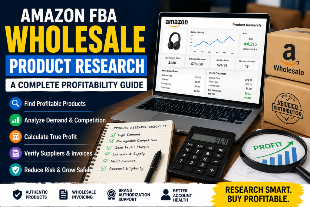 Amazon FBA Wholesale Product Research
