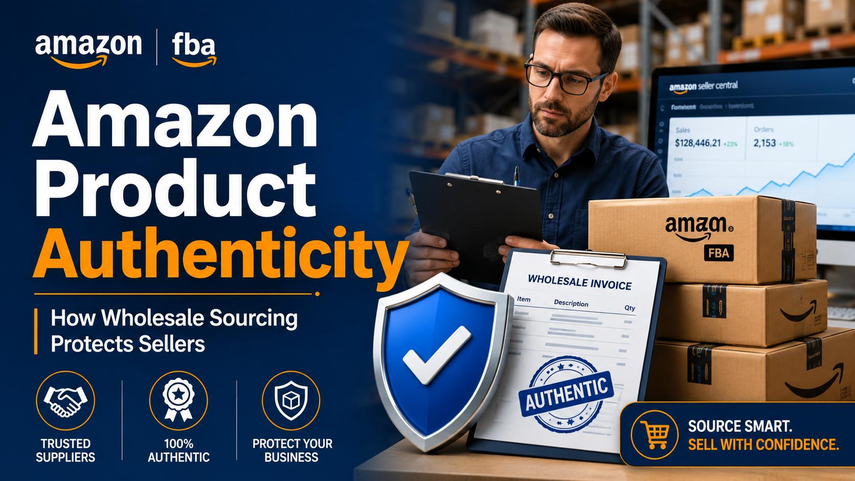Product Authenticity on Amazon: How Wholesale Sourcing Protects Sellers