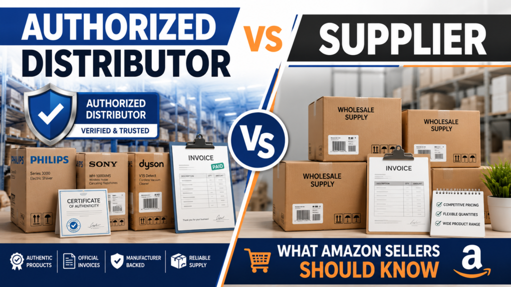 authorized distributor vs regular supplie