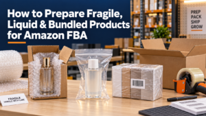 How to Prepare Fragile, Liquid and Bundled Products for Amazon FBA